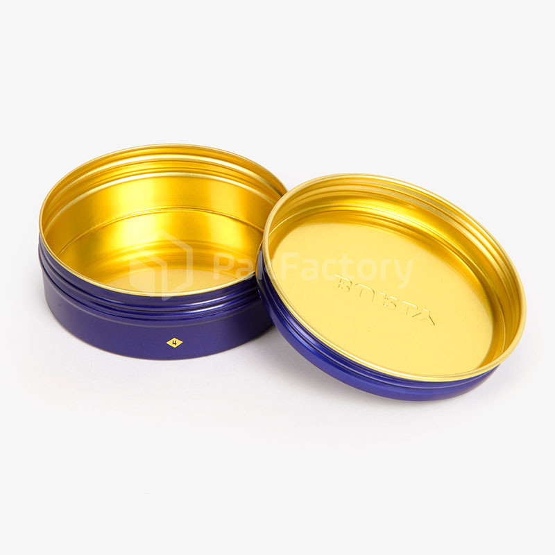 Round Metal Tin Boxes